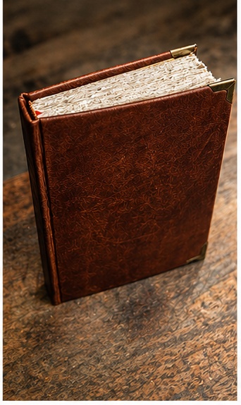 Ledernotizbuch